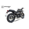 Ironhead Uitlaat | Zilver | Triumph Street Twin 900