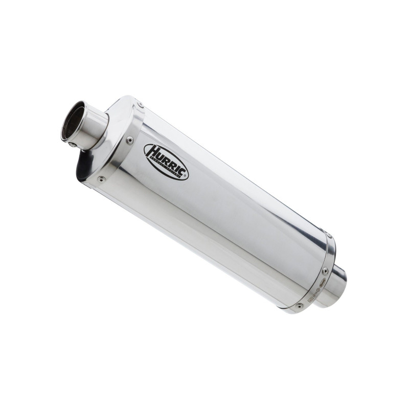 Hurric Exhaust Rac1 | Gloss silver | BMW R1150GS Adventure & R1150GS/R1150R/R850R