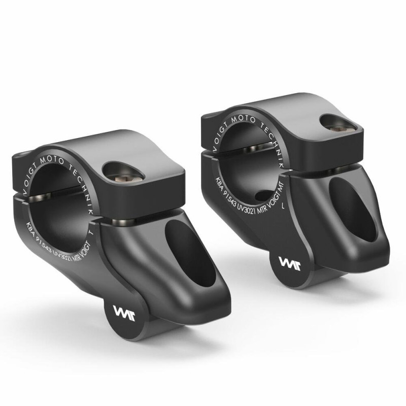 Voigt-MT Conversiekit naar Fat-Bar UV3021 30mm/21mm - Black