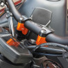 Voigt-MT Stuurverhogers 25mm F25L | KTM 890 Duke/R - Zwart