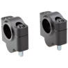 Voigt-MT Stuurverhogers 30mm F30A | Mondial 125 CR125S & Cafe Racer & Pelpi HPS - Zwart
