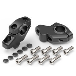 Voigt-MT Stuurverhogers 30mm/21mm V3021 | Honda NC750S - Zwart