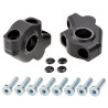 Voigt-MT Stuurverhogers 30mm/21mm V3021 | Yamaha SCR950 - Zwart