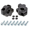 Voigt-MT Stuurverhogers 30mm/21mm V3021 | Yamaha XV535 Virago - Zwart