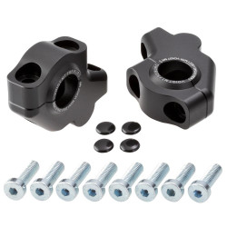 Voigt-MT Stuurverhogers 30mm/21mm V3021_3M - Black