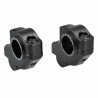 Voigt-MT Stuurverhogers 30mm/21mm ZV3021 (ø25,4mm/1" stuur) - Zwart