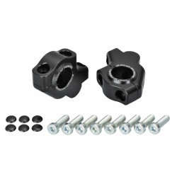 Voigt-MT Stuurverhogers 30mm/21mm ZV3021 - Black