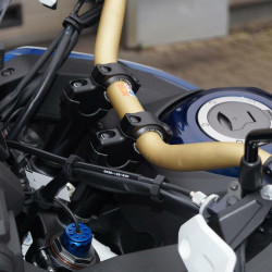 Voigt-MT Stuurverhogers 30mm/21mm VF3021 | Honda CRF1100L Africa Twin - Zwart