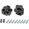 Voigt-MT Stuurverhogers 30mm/21mm VF3021 | Kawasaki Z900RS - Zwart