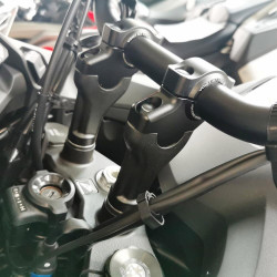 Voigt-MT Stuurverhogers 30mm/21mm VF3021 | Honda NT1100 - Zwart