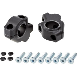Voigt-MT Stuurverhogers 30mm/21mm VF3021 | Mondial 125 CR125S & Cafe Racer & Pelpi HPS - Black