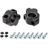 Voigt-MT Stuurverhogers 30mm/21mm VF3021-S | Triumph Tiger Sport 1050 - Black