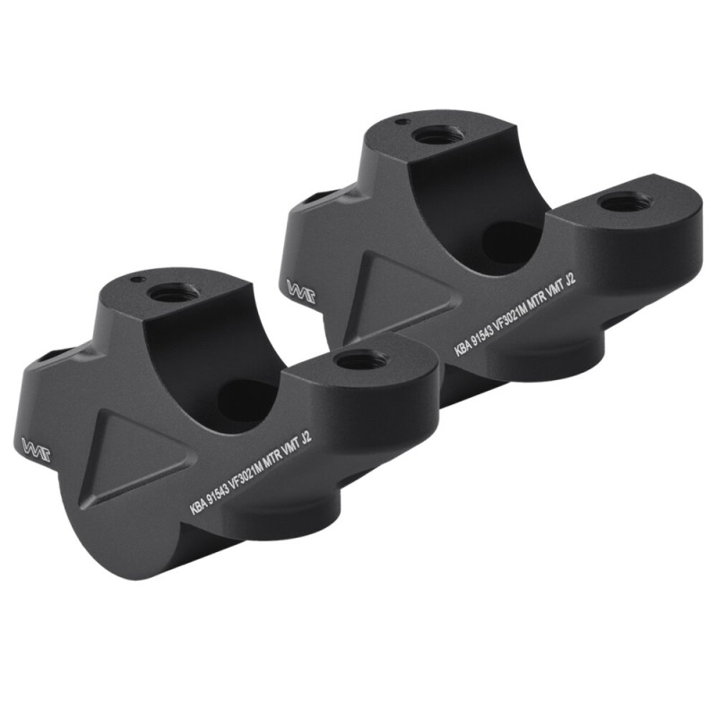 Voigt-MT Stuurverhogers 30mm/21mm VF3021M - Black