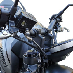 Voigt-MT Stuurverhogers 30mm/21mm VF3021 | Triumph Trident 660 - Zwart