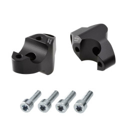 Voigt-MT Stuurverhogers 30mm/19mm V3019 | KTM 890 Duke/R - Black