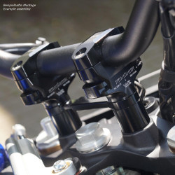 Voigt-MT Stuurverhogers verstelbaar TH1-5 - Zwart