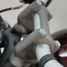 Voigt-MT Stuurverhogers 25mm Z25T | Triumph Bonneville 1200 Bobber & Speedmaster 1200 - Zwart
