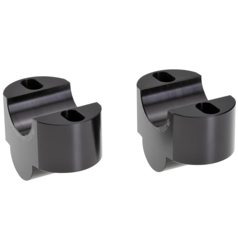 Voigt-MT Stuurverhogers 25mm Z25Y | Yamaha XV950R - Zwart