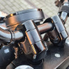 Voigt-MT Stuurverhogers 25mm Z25Y | Yamaha XV950R - Zwart