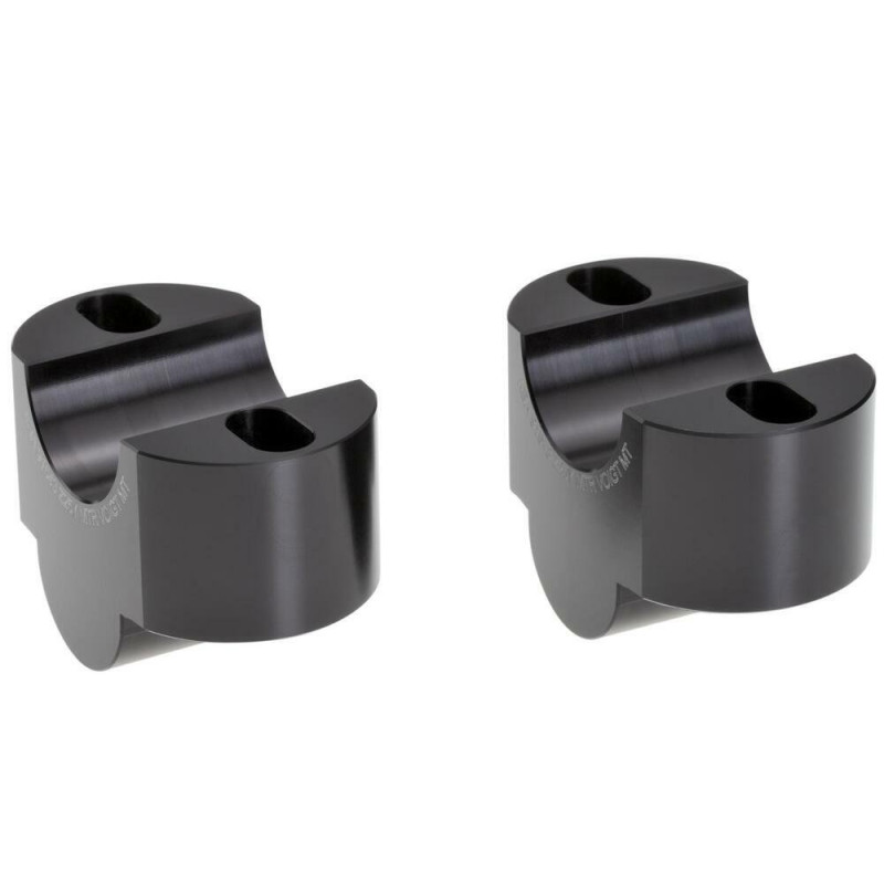 Voigt-MT Stuurverhogers 25mm Z25Y | Yamaha XVS1100 DragStar - Zwart