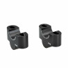 Voigt-MT Stuurverhogers 25mm Z25T | Triumph Bonneville 865 T100 - Zwart