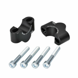 Voigt-MT Stuurverhogers 25mm Z25T | Triumph Bonneville 865 T100 - Zwart
