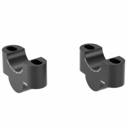 Voigt-MT Stuurverhogers 25mm Z25TC | Zwart | Honda CMX300 Rebel