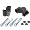 Voigt-MT Stuurverhogers 25mm Z25TC | Zwart | Honda CMX1100 Rebel