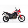 BOS Uitlaat Desert Fox | Zilver | Honda CRF1000L Africa Twin