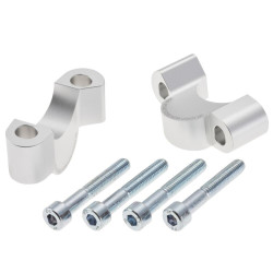 Voigt-MT Stuurverhogers 25mm F25R | Zilver | BMW R1200RS