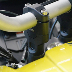 Voigt-MT Stuurverhogers 25mm F25E | Zwart | Aprilia Tuareg  660