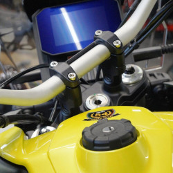 Voigt-MT Stuurverhogers 25mm F25E | Zwart | Aprilia Tuareg  660