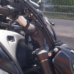 Voigt-MT Stuurverhogers 25mm F25Y | Zwart | Yamaha Tracer 9