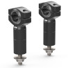 Voigt-MT Stuurverhogers verstelbaar G22 22mm  (7/8" stuur) | Zwart
