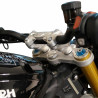 Voigt-MT Stuurverhogers 30mm/20mm VT10 | Zilver | Triumph Speed Triple 1200 RR/RS