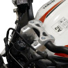 Voigt-MT Stuurverhogers 30mm/20mm VT11 | Zilver | Triumph Speed Triple 1050