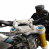 Voigt-MT Stuurverhogers 30mm/20mm VT10 | Zilver | Triumph Speed Triple 1050