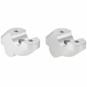 Voigt-MT Stuurverhogers 30mm/20mm VT11 | Zilver | Triumph Speed Triple 1050