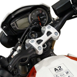Voigt-MT Stuurverhogers 30mm/20mm VT11 | Zilver | Triumph Street Triple 765/RS