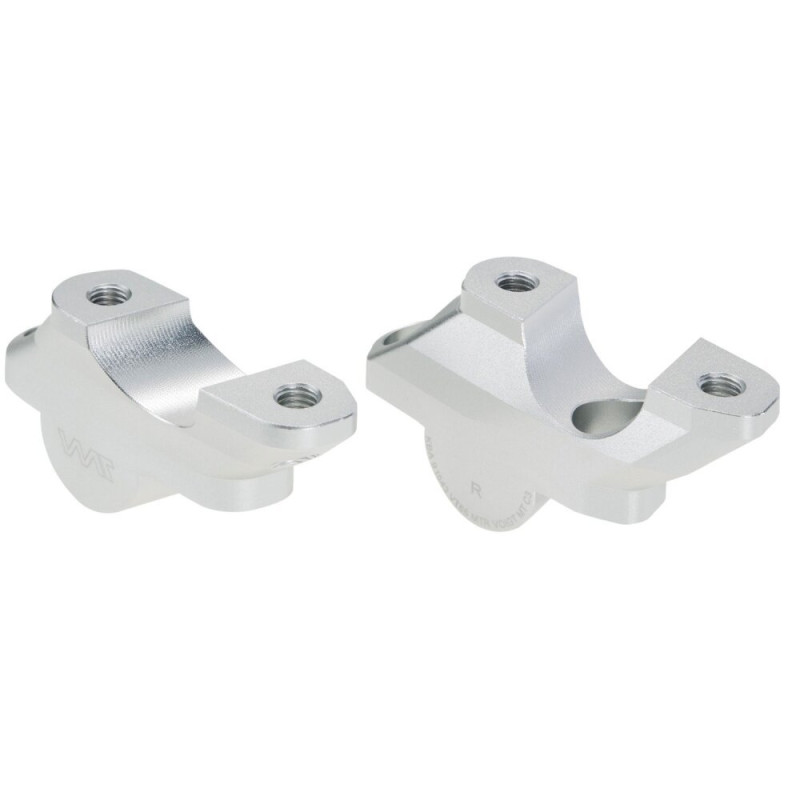 Voigt-MT Stuurverhogers 30mm/20mm VT66 | Zilver