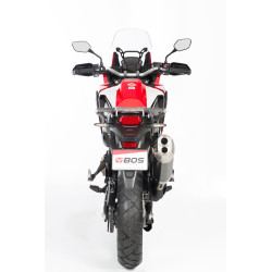 BOS Exhaust Desert Fox | Silver | Honda CRF1000L Africa Twin