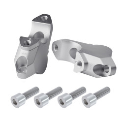 Voigt-MT Stuurverhogers 30mm/21mm VT24 | Zilver