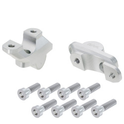 Voigt-MT Stuurverhogers 30mm/20mm VT66 | Zilver