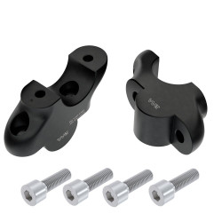 Voigt-MT Stuurverhogers 30mm/21mm VT3021 | Zwart