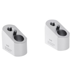 Voigt-MT Stuurverhogers 30mm/20mm BV2520 | Zilver | Triumph Tiger 800