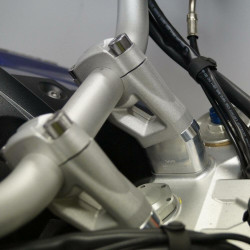 Voigt-MT Stuurverhogers 30mm/20mm BV2520 | Zilver | Triumph Tiger 1200 & Tiger 1200 & Explorer