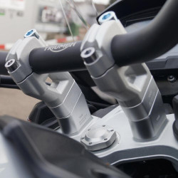 Voigt-MT Stuurverhogers BV5020 | Zilver | Triumph Tiger 1200