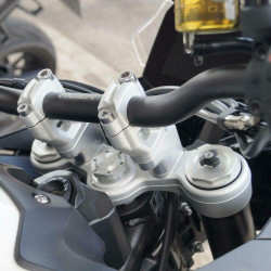 Voigt-MT Stuurverhogers BV3025 | Zilver | Triumph Tiger 1200 & Tiger 1200 & Explorer