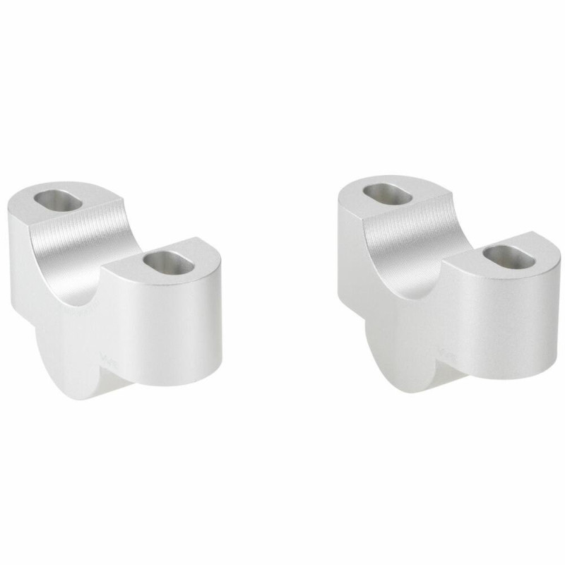 Voigt-MT Stuurverhogers 25mm FT10 | Zilver | Triumph Speed Triple 1200 RR/RS