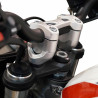 Voigt-MT Stuurverhogers 25mm FT11 | Zilver | Triumph Speed Triple 1050